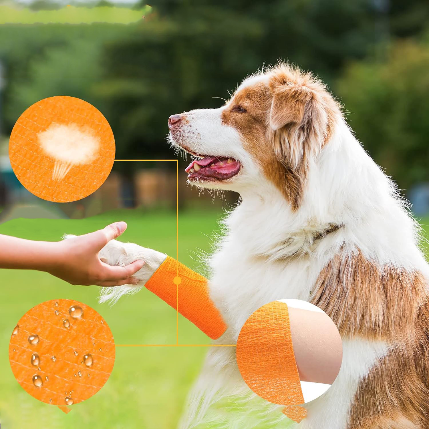 Vodotesný samolepiaci obväz pre exteriér