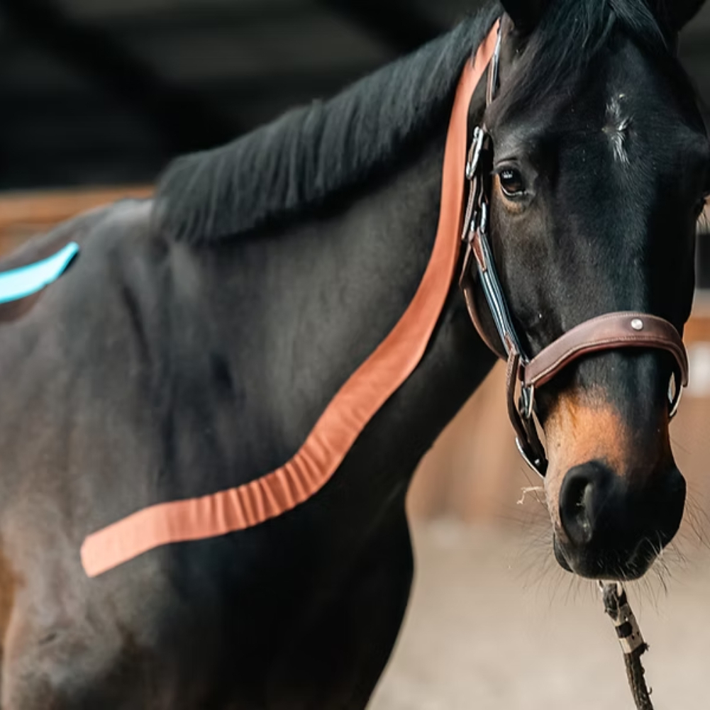 Pevná kineziologická páska pre koňa