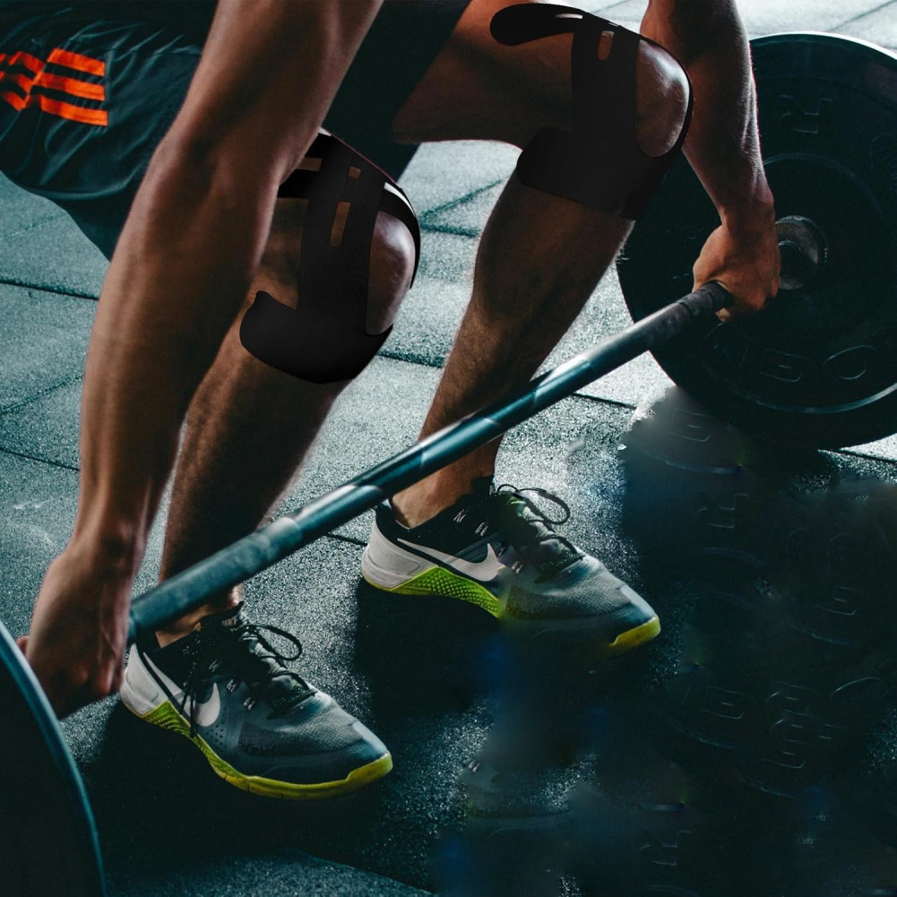 Predstrihnutá kineziologická páska svalová náplasť na koleno